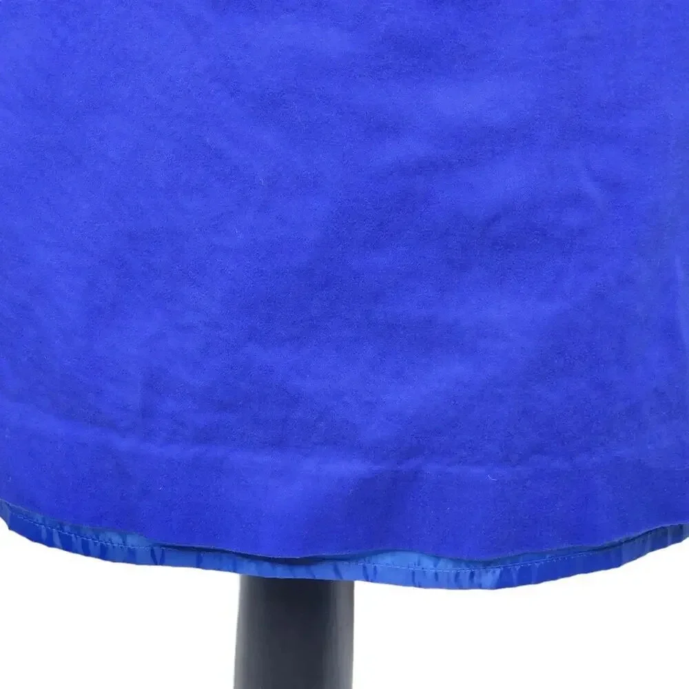 CALVIN Klein Womens Button Tab Cotton Canvas Pencil Dress Size 12 Royal Blue - Picture 7 of 13